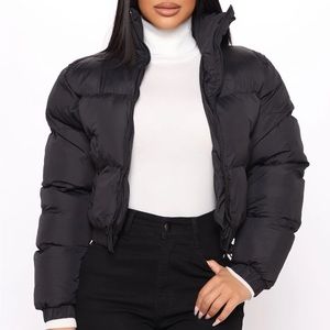 Fashion Nova Cropped Bomber
